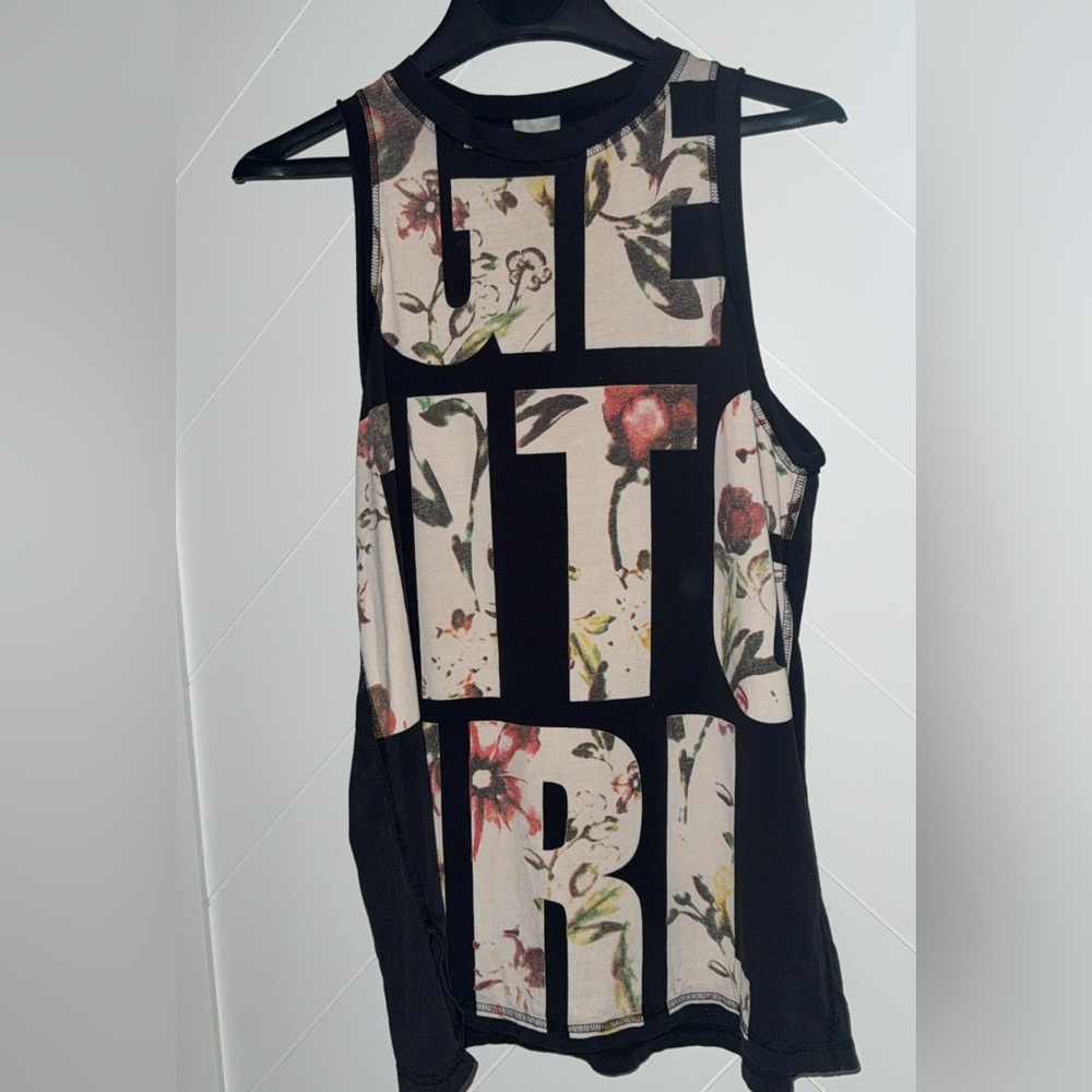 3.1 Phillip Lim tank tee long length  "GET IT GIRL" crew neck XS - Picture 5 of 10